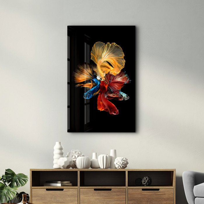 Wallity Pintura Decorativa de Vidrio Templado Multicolor 46 x 72 cm Wallity Pintura Decorativa de Vidrio Templado Multicolor 46 x 72 cm